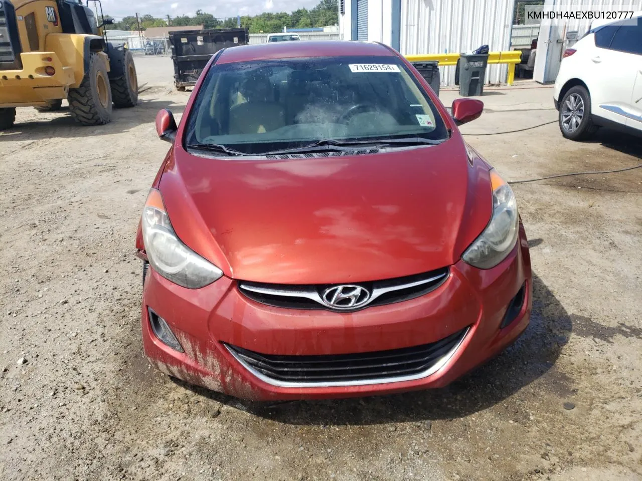 2011 Hyundai Elantra Gls VIN: KMHDH4AEXBU120777 Lot: 71629154