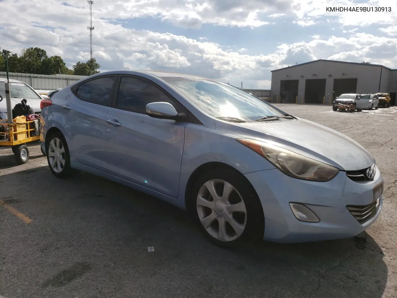 KMHDH4AE9BU130913 2011 Hyundai Elantra Gls