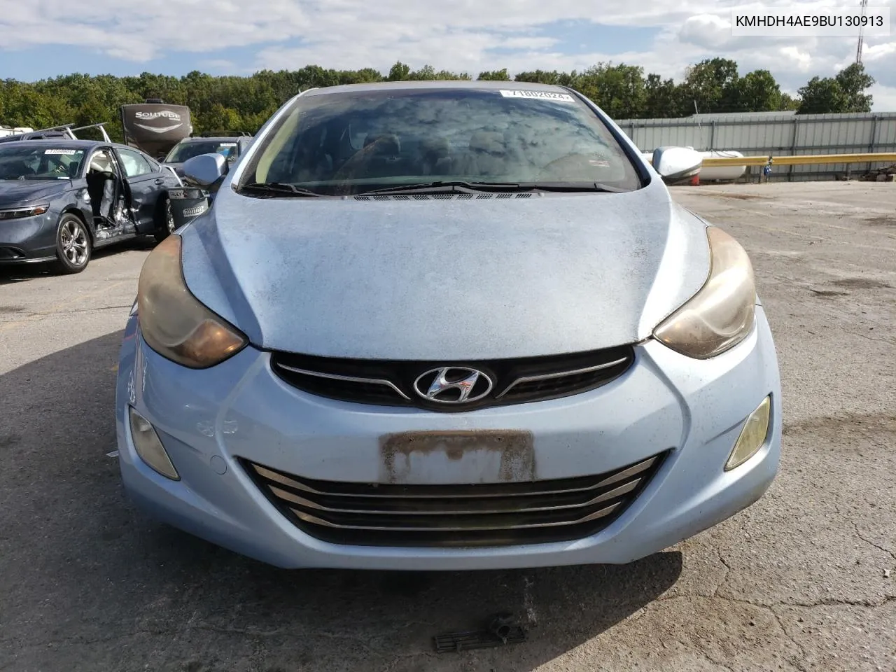 KMHDH4AE9BU130913 2011 Hyundai Elantra Gls