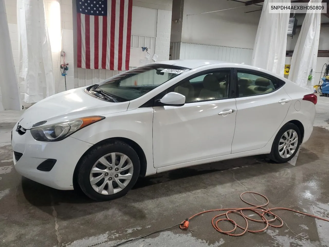 2011 Hyundai Elantra Gls VIN: 5NPDH4AEXBH050809 Lot: 72250194