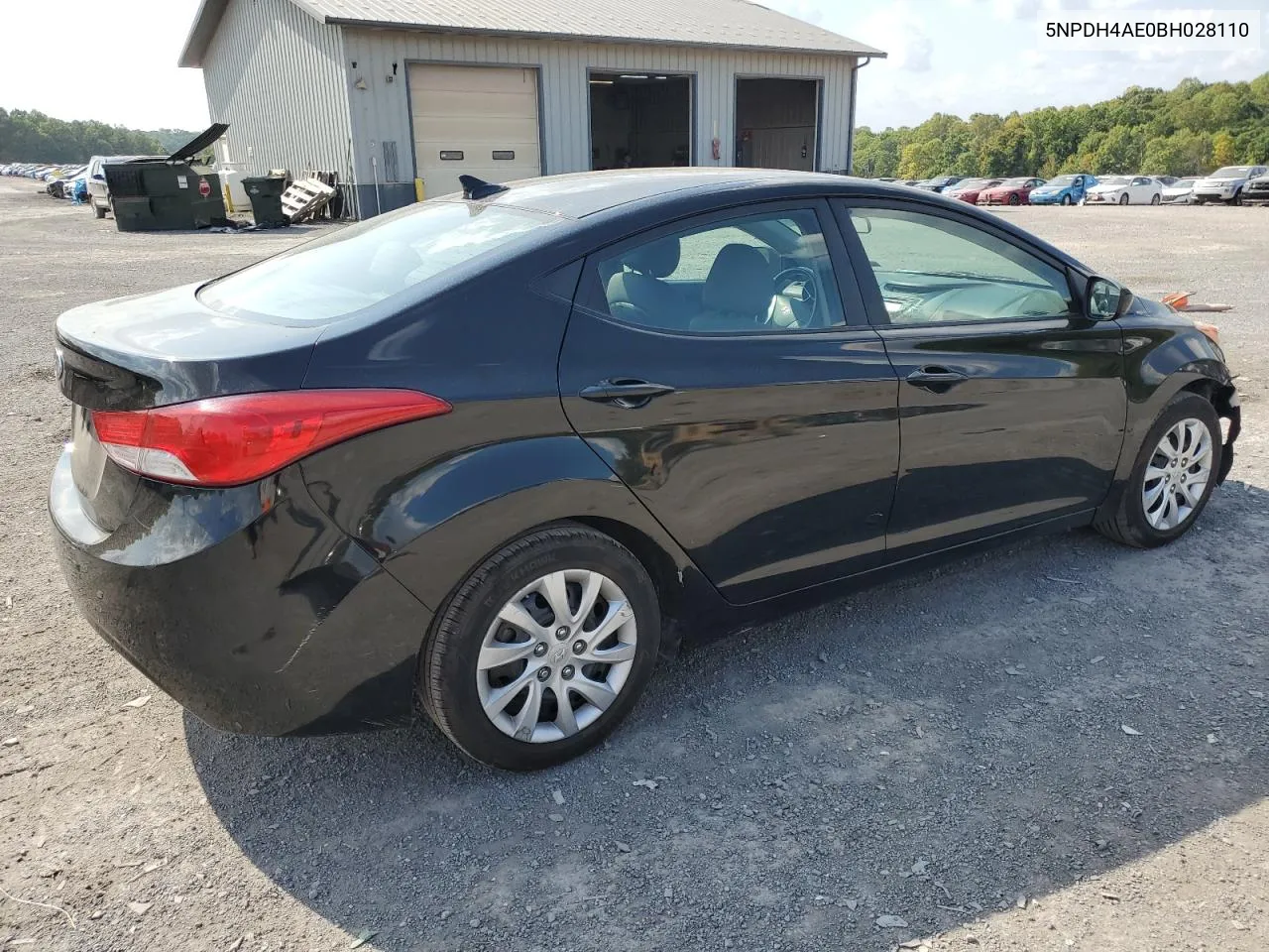 2011 Hyundai Elantra Gls VIN: 5NPDH4AE0BH028110 Lot: 72438464