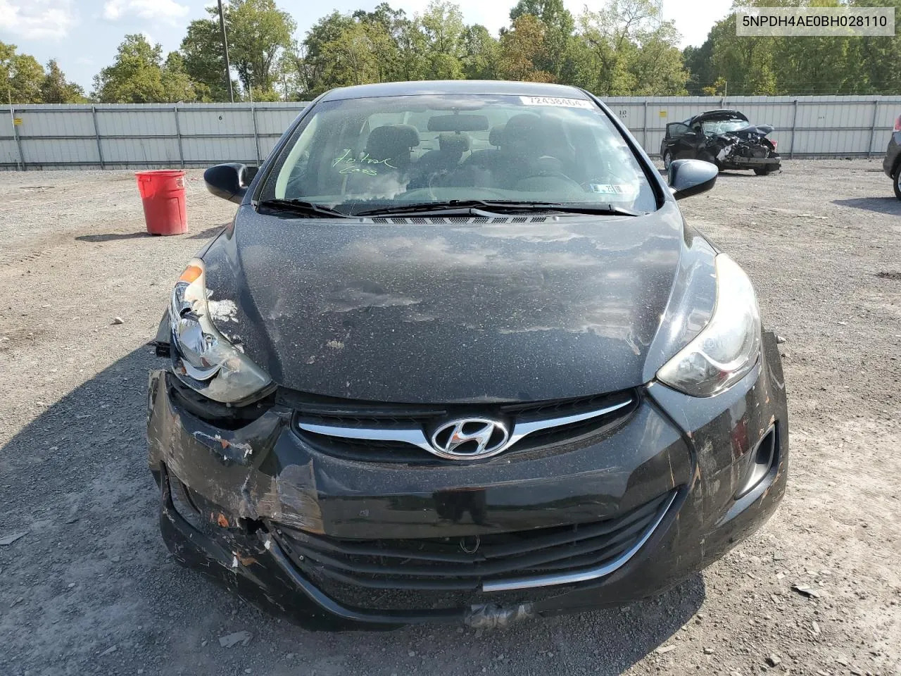 5NPDH4AE0BH028110 2011 Hyundai Elantra Gls