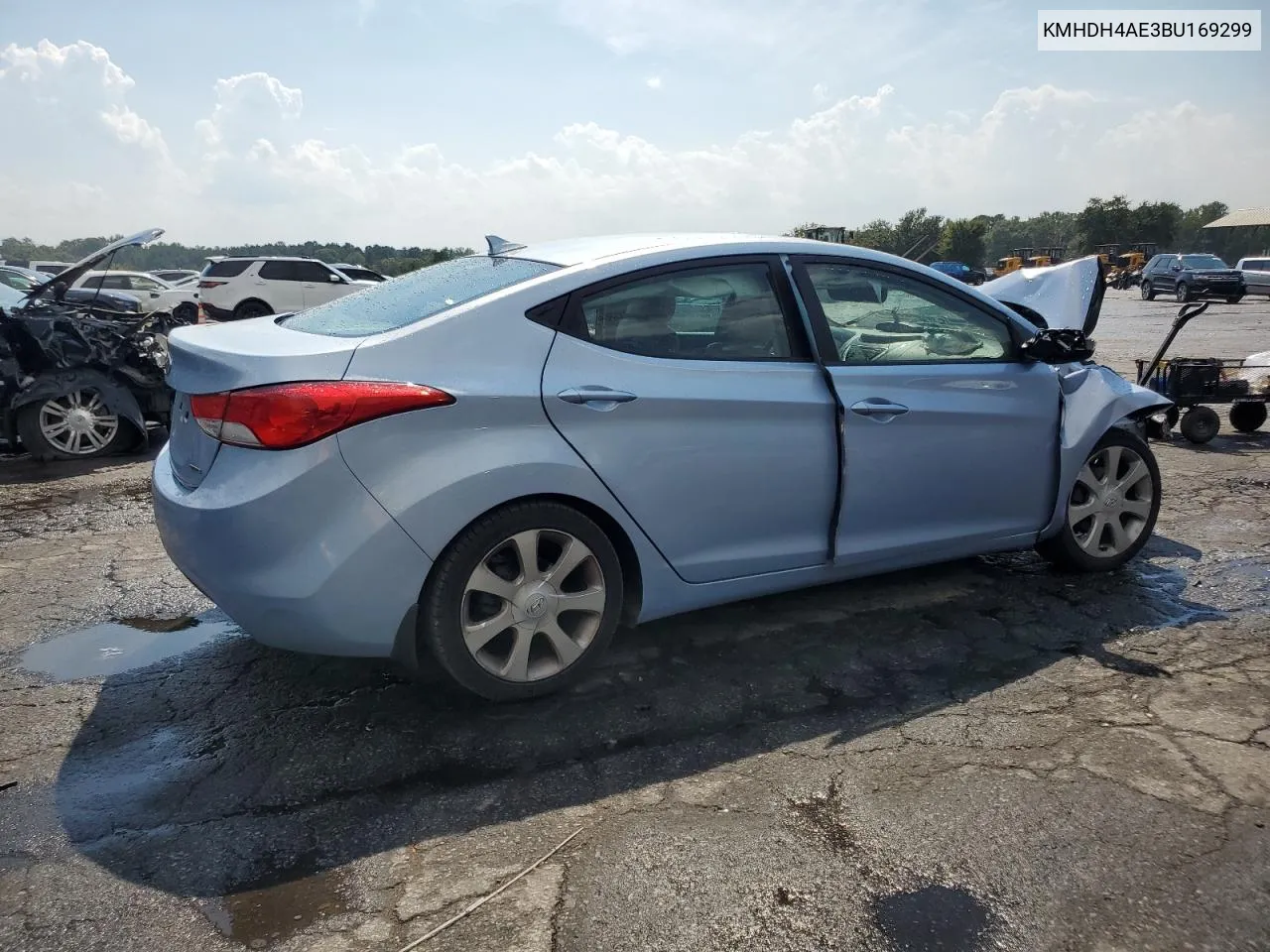 2011 Hyundai Elantra Gls VIN: KMHDH4AE3BU169299 Lot: 72466084