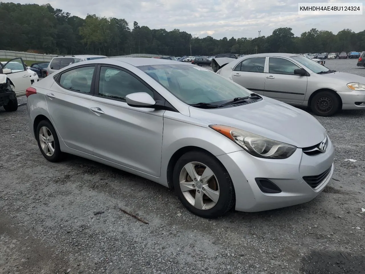 KMHDH4AE4BU124324 2011 Hyundai Elantra Gls