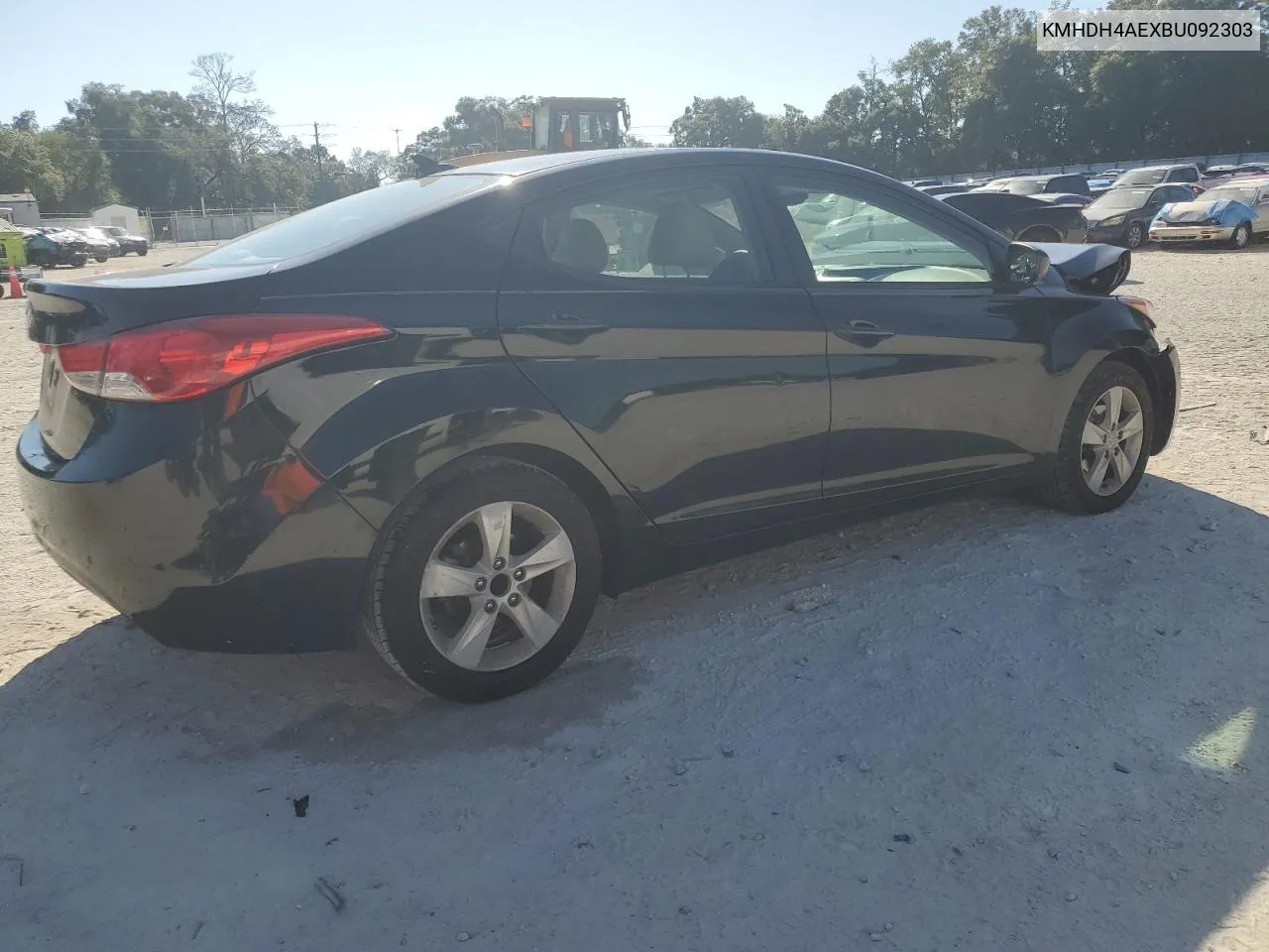 KMHDH4AEXBU092303 2011 Hyundai Elantra Gls