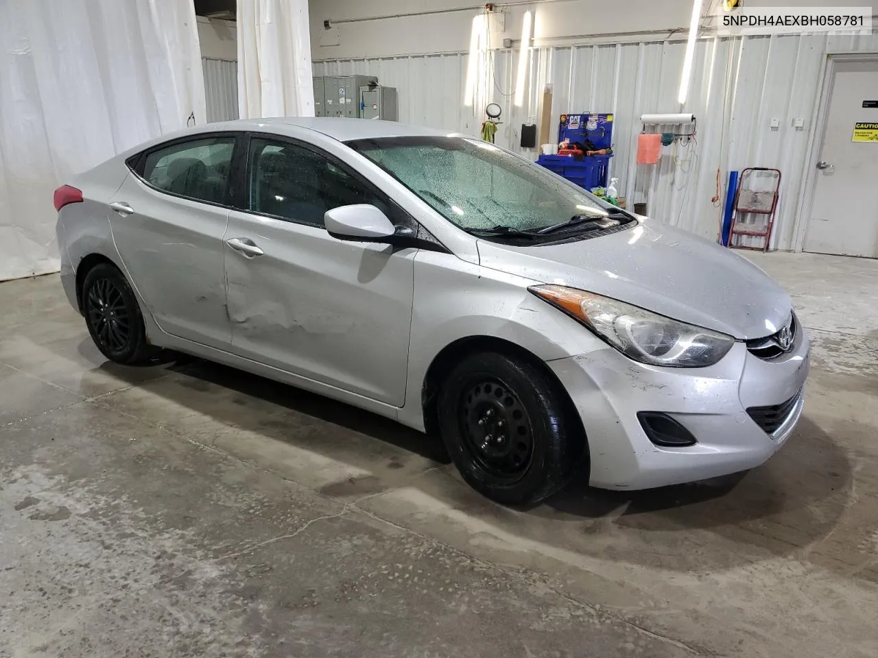 2011 Hyundai Elantra Gls VIN: 5NPDH4AEXBH058781 Lot: 72990464