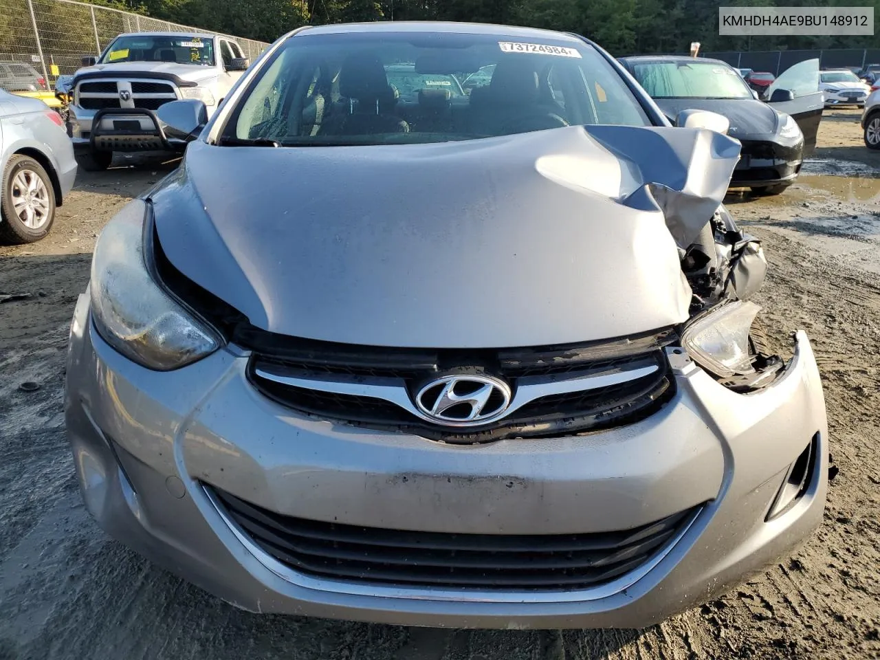 KMHDH4AE9BU148912 2011 Hyundai Elantra Gls