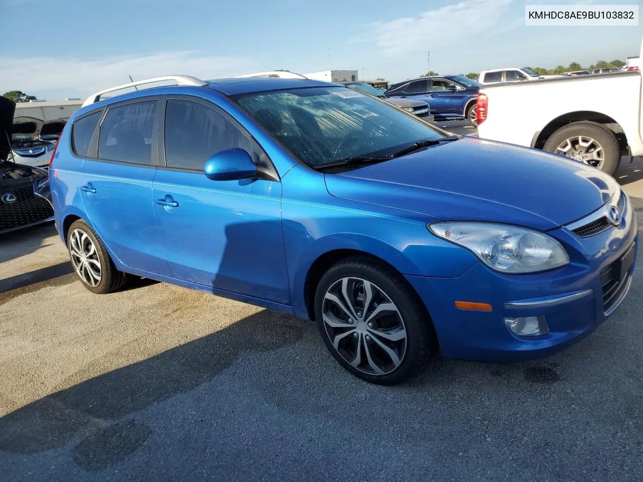 2011 Hyundai Elantra Touring Gls VIN: KMHDC8AE9BU103832 Lot: 73866254