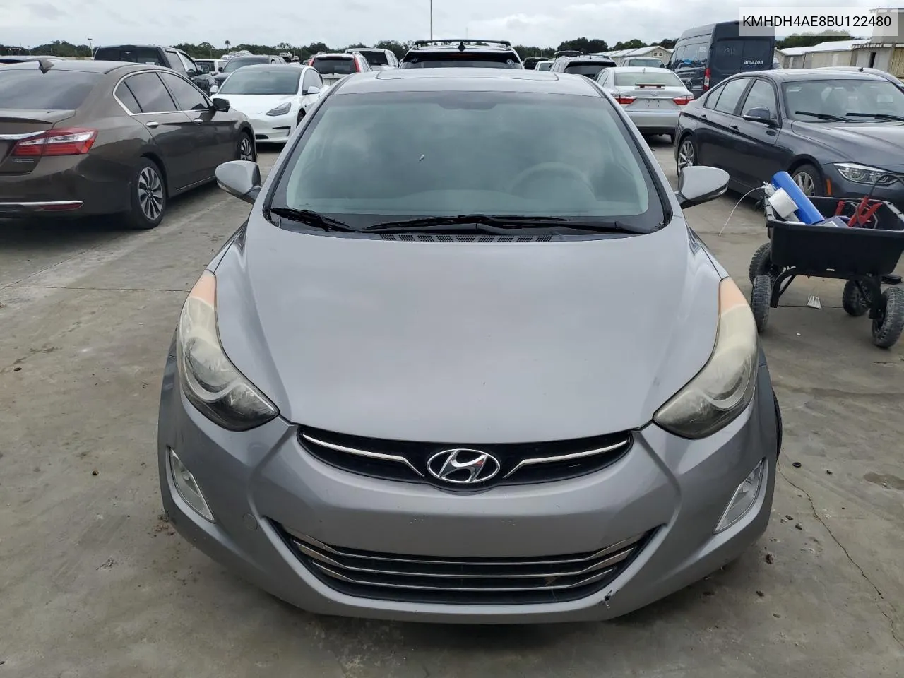 2011 Hyundai Elantra Gls VIN: KMHDH4AE8BU122480 Lot: 74035024