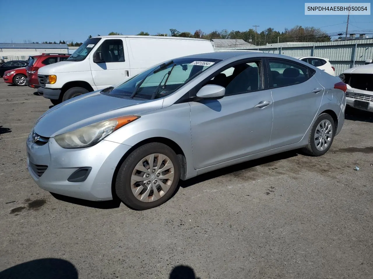 2011 Hyundai Elantra Gls VIN: 5NPDH4AE5BH050054 Lot: 75810684