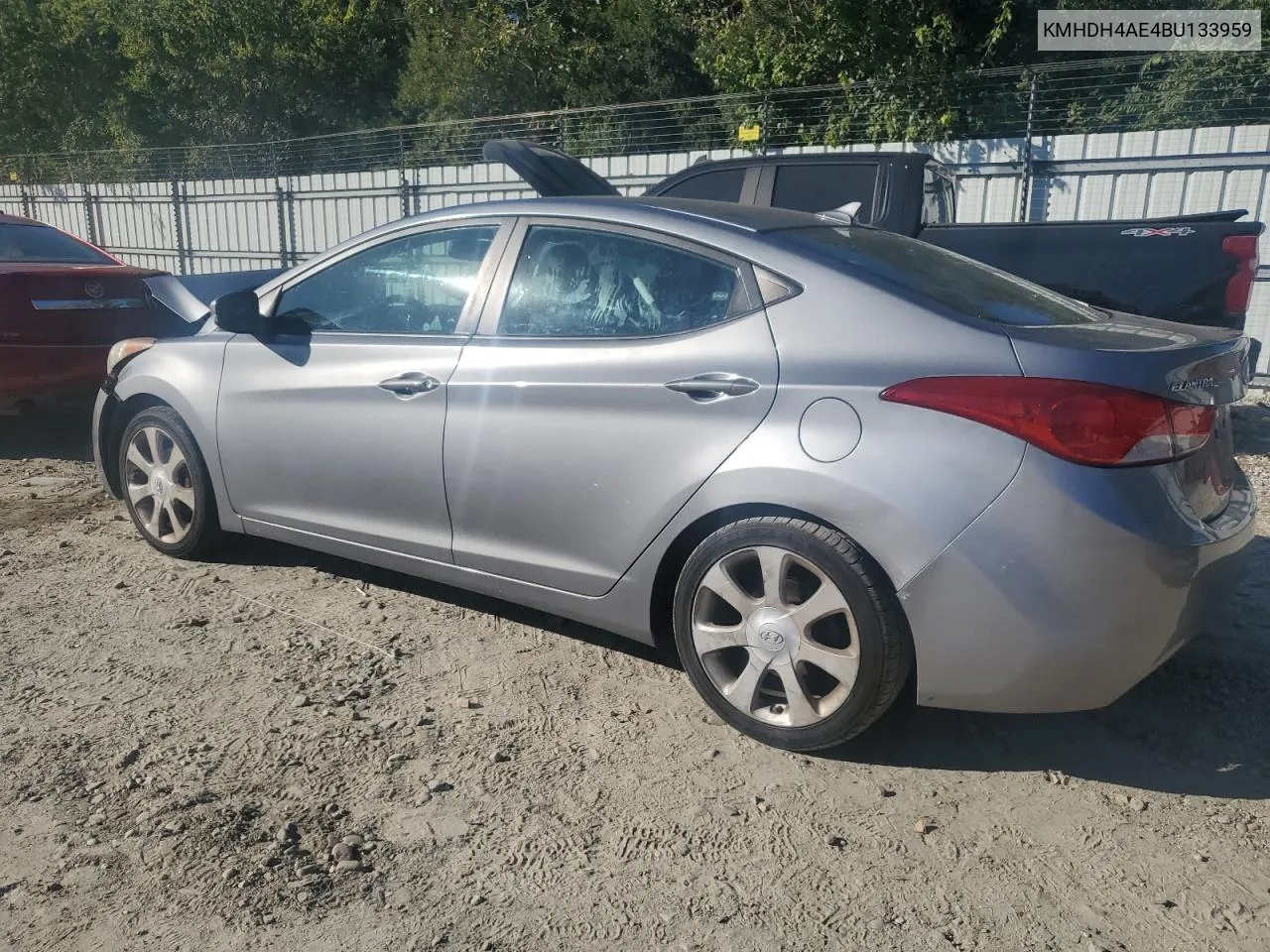 2011 Hyundai Elantra Gls VIN: KMHDH4AE4BU133959 Lot: 75889684