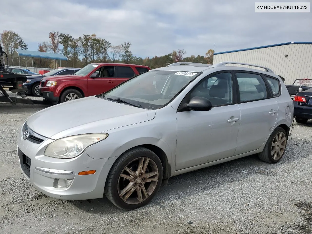 2011 Hyundai Elantra Touring Gls VIN: KMHDC8AE7BU118023 Lot: 77905224