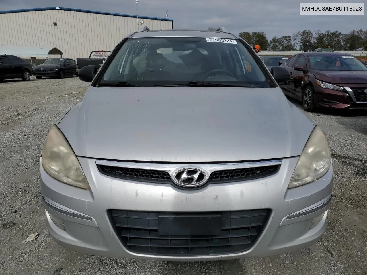 2011 Hyundai Elantra Touring Gls VIN: KMHDC8AE7BU118023 Lot: 77905224