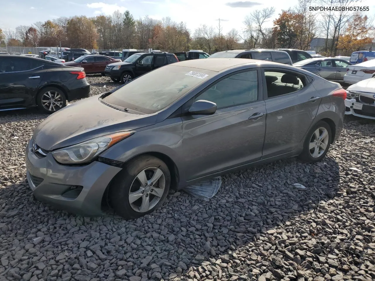 2011 Hyundai Elantra Gls VIN: 5NPDH4AE0BH057655 Lot: 79007204