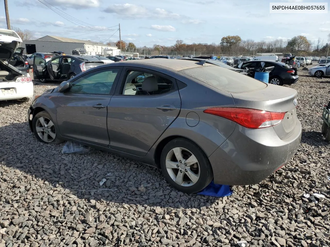 2011 Hyundai Elantra Gls VIN: 5NPDH4AE0BH057655 Lot: 79007204