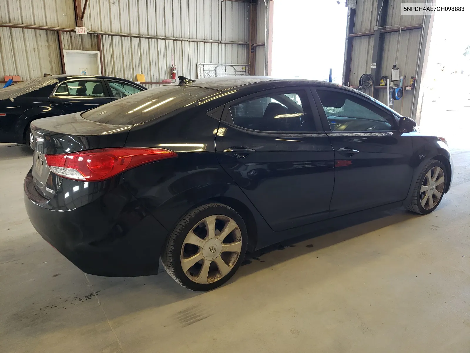 5NPDH4AE7CH098883 2012 Hyundai Elantra Gls