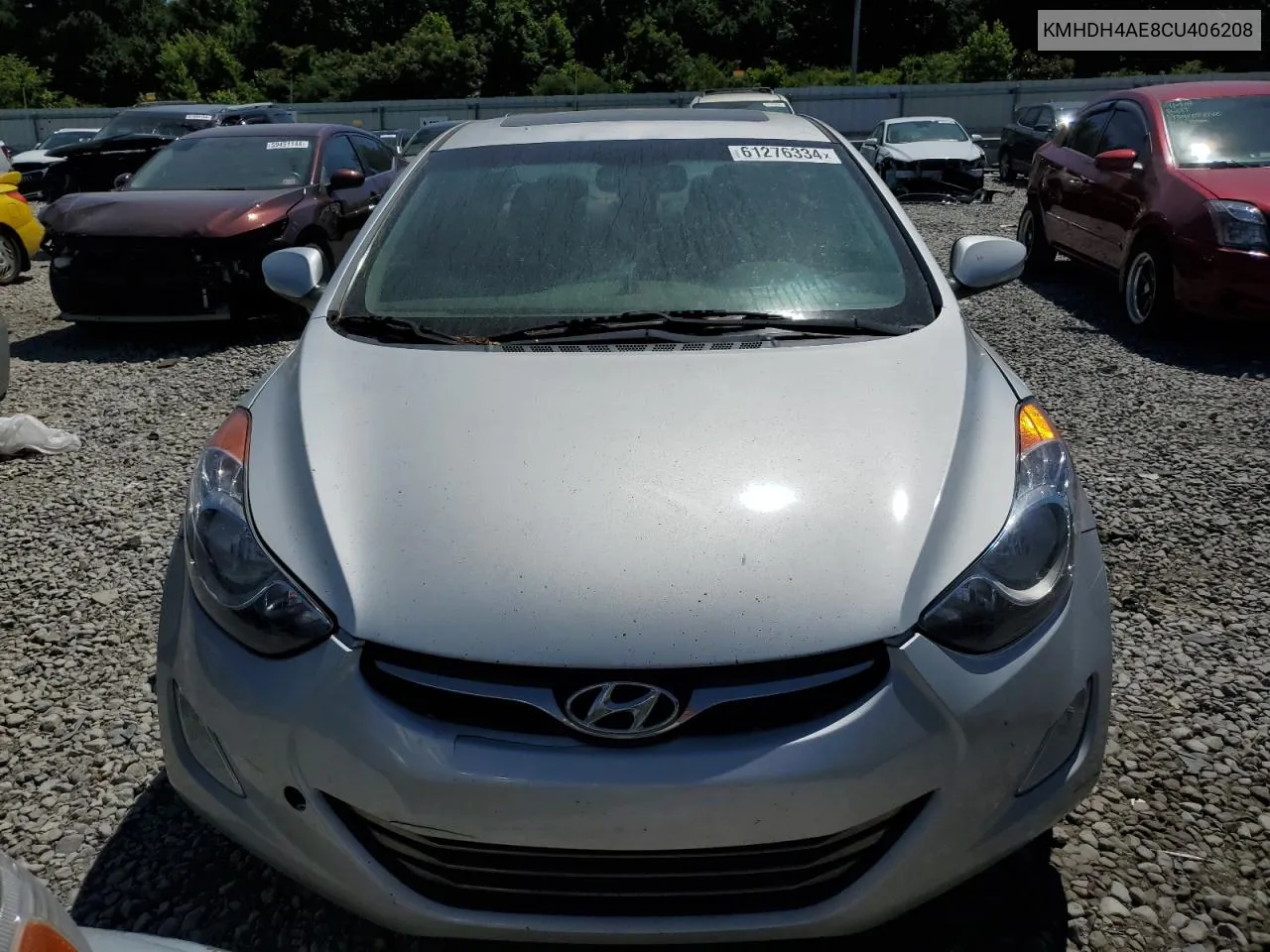 KMHDH4AE8CU406208 2012 Hyundai Elantra Gls