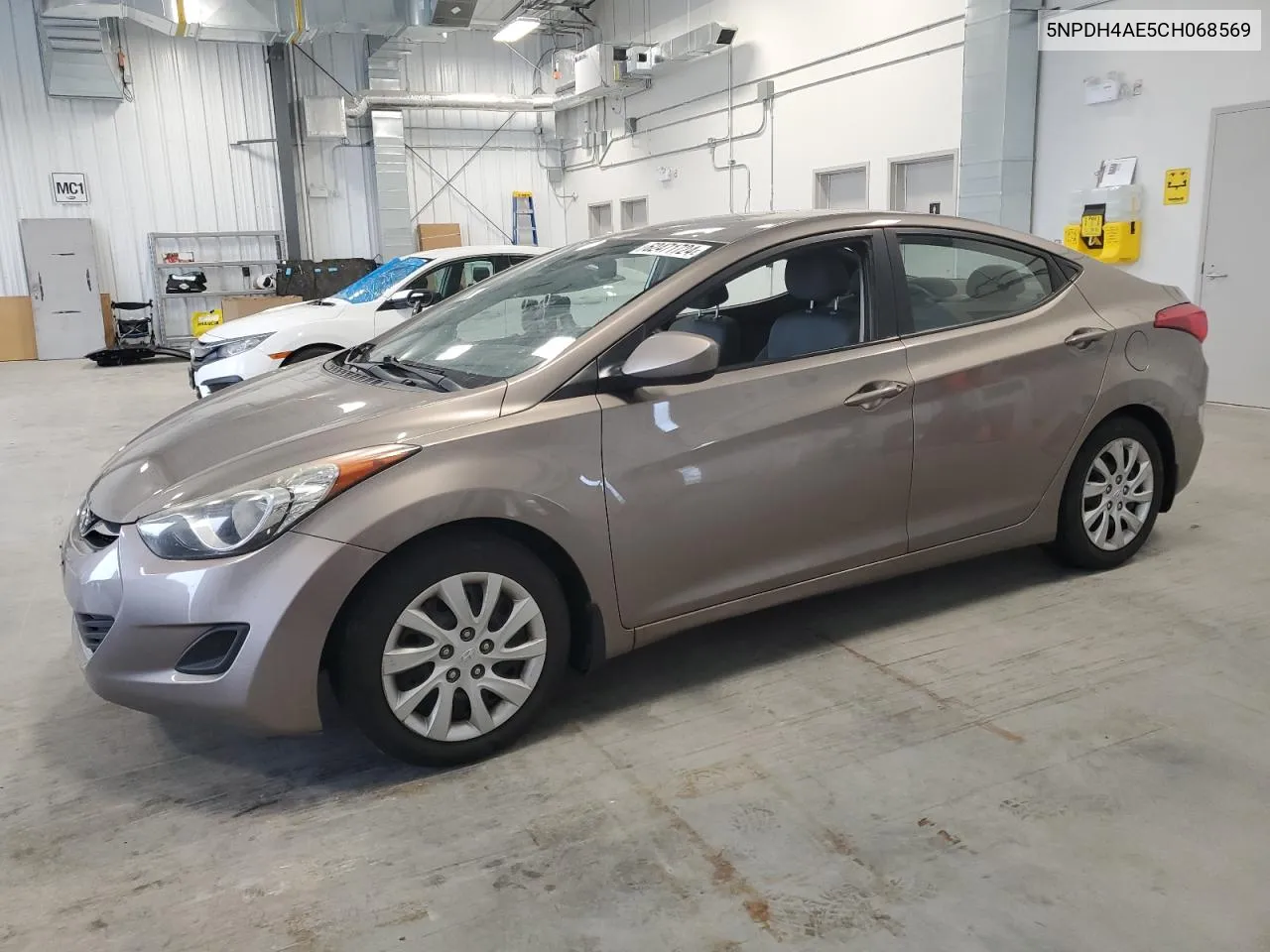 2012 Hyundai Elantra Gls VIN: 5NPDH4AE5CH068569 Lot: 62471724