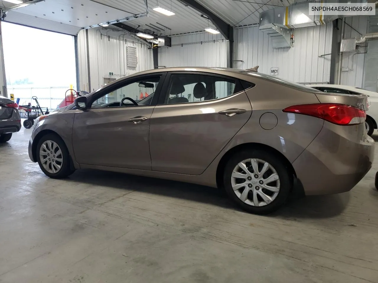 2012 Hyundai Elantra Gls VIN: 5NPDH4AE5CH068569 Lot: 62471724