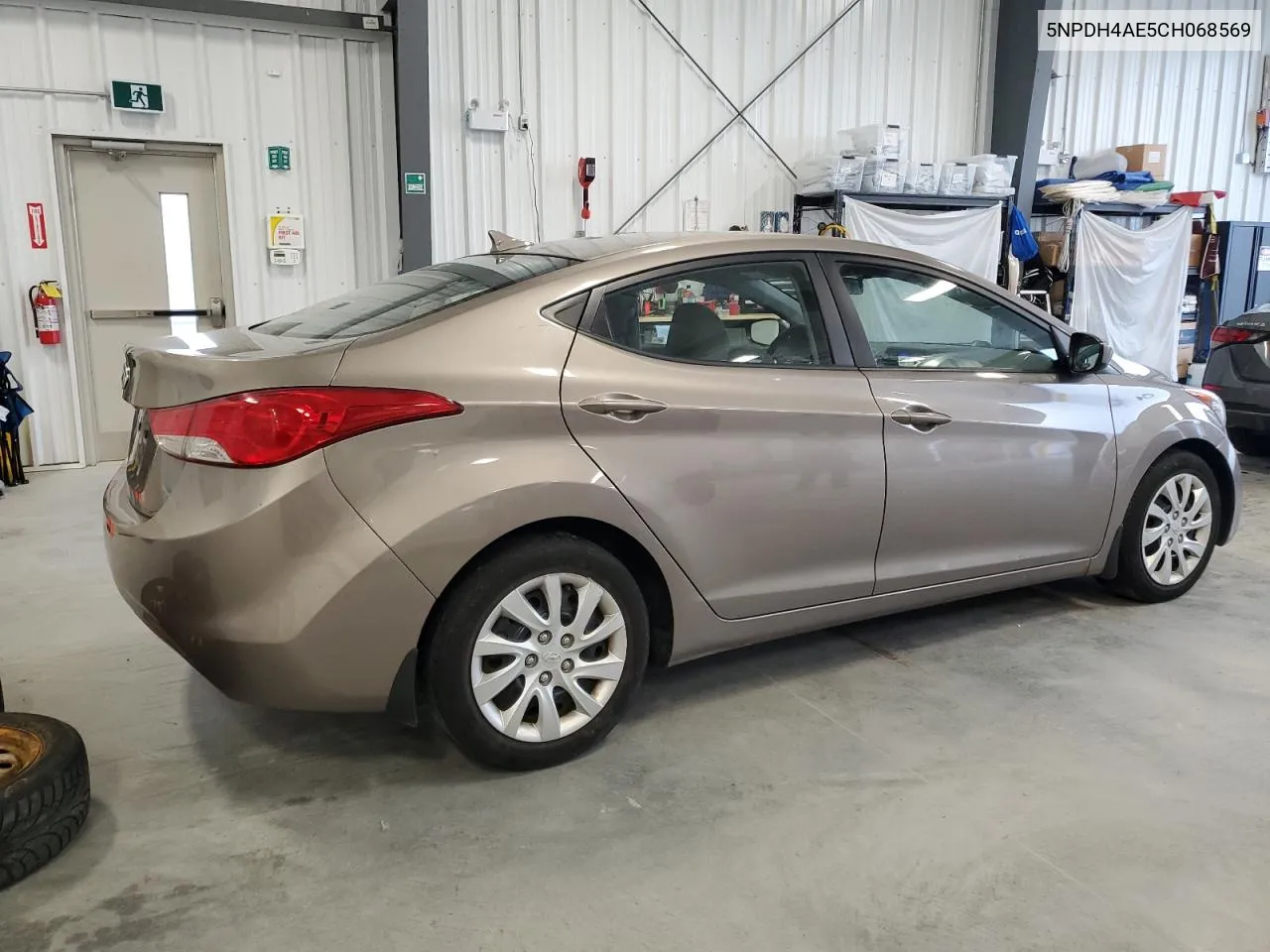 2012 Hyundai Elantra Gls VIN: 5NPDH4AE5CH068569 Lot: 62471724