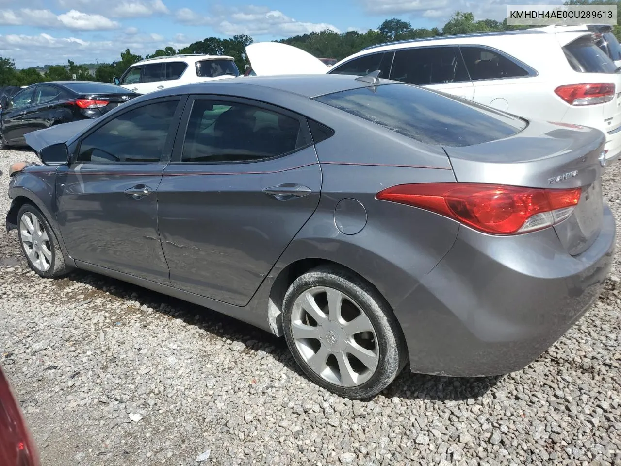 2012 Hyundai Elantra Gls VIN: KMHDH4AE0CU289613 Lot: 62632804