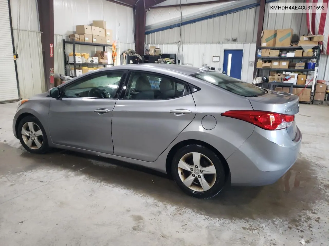 KMHDH4AE4CU311693 2012 Hyundai Elantra Gls