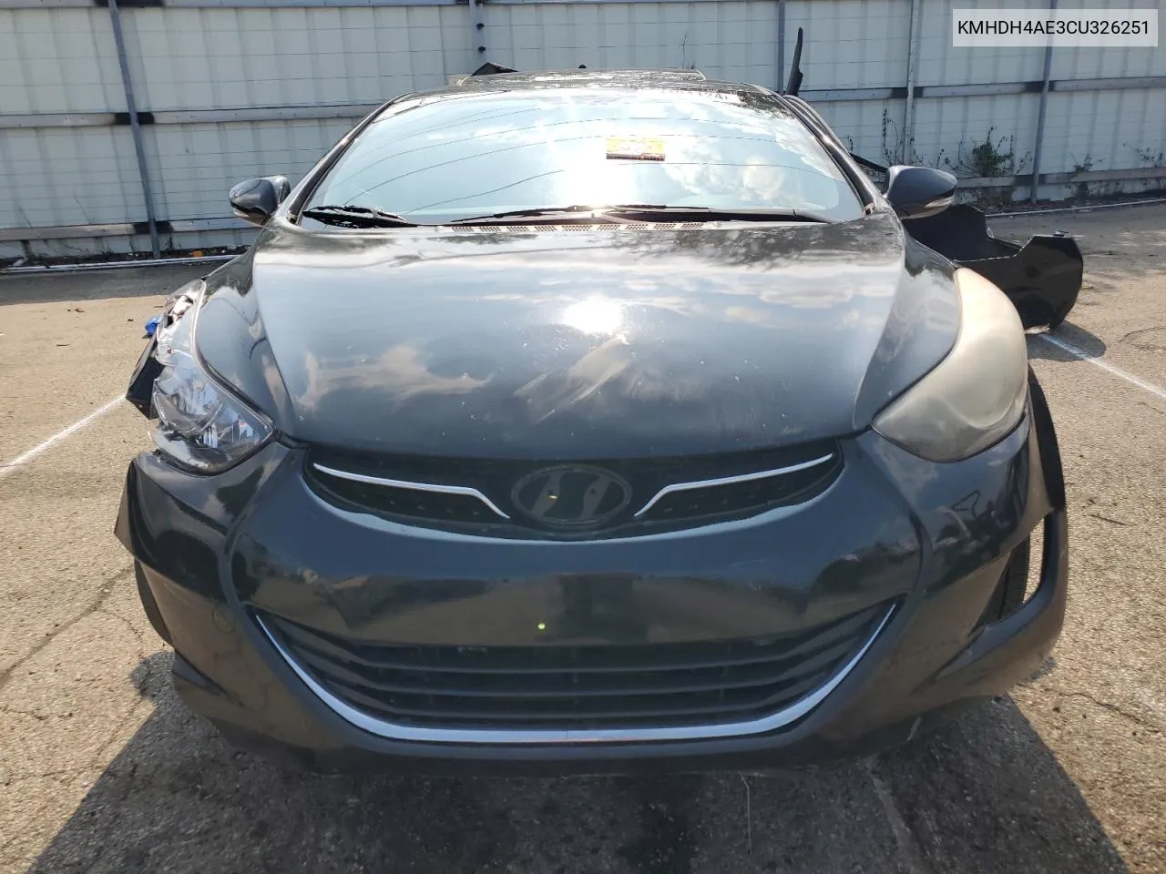 2012 Hyundai Elantra Gls VIN: KMHDH4AE3CU326251 Lot: 63404124