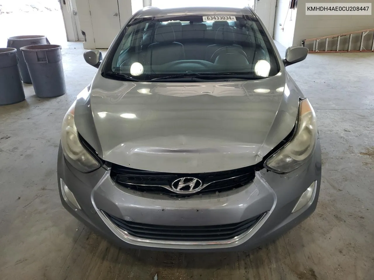 2012 Hyundai Elantra Gls VIN: KMHDH4AE0CU208447 Lot: 63433034