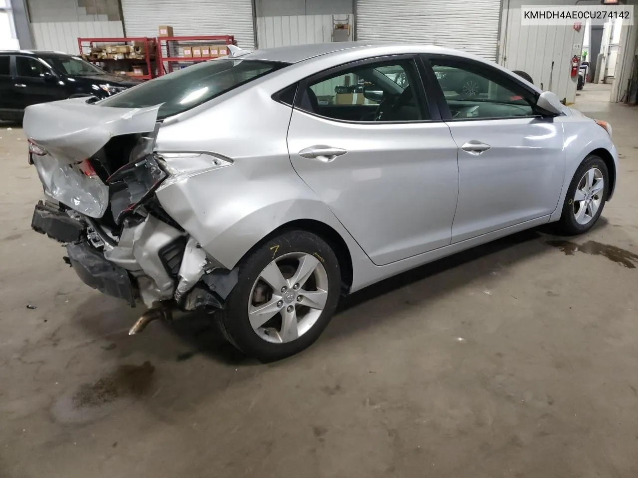 KMHDH4AE0CU274142 2012 Hyundai Elantra Gls