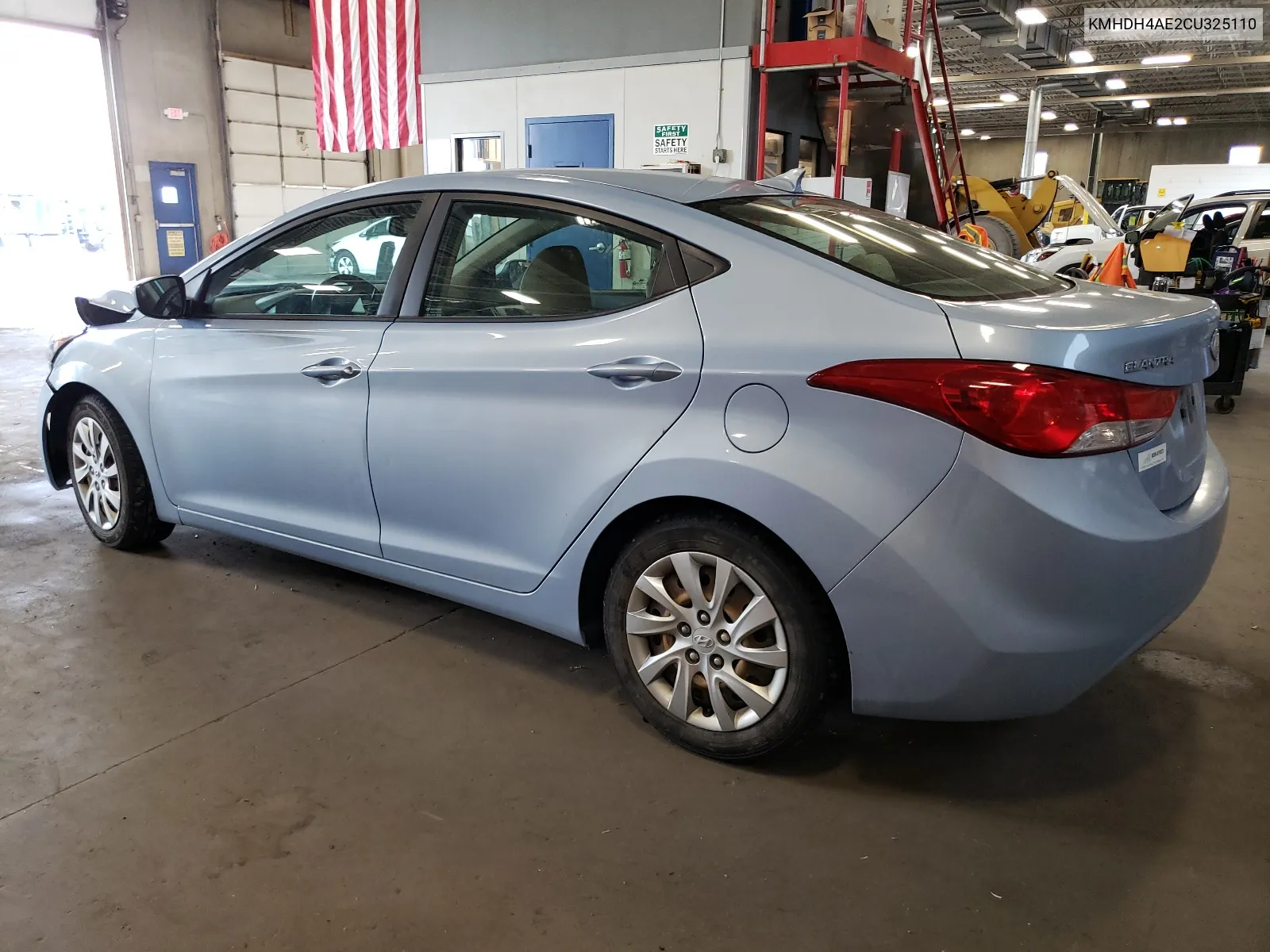 2012 Hyundai Elantra Gls VIN: KMHDH4AE2CU325110 Lot: 64561004