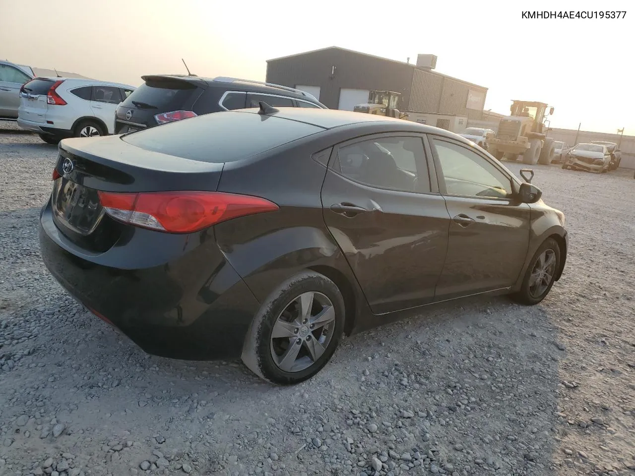 2012 Hyundai Elantra Gls VIN: KMHDH4AE4CU195377 Lot: 64579944