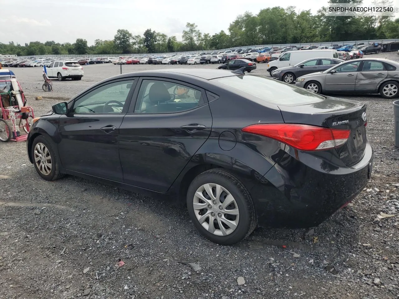 2012 Hyundai Elantra Gls VIN: 5NPDH4AE0CH122540 Lot: 65113444