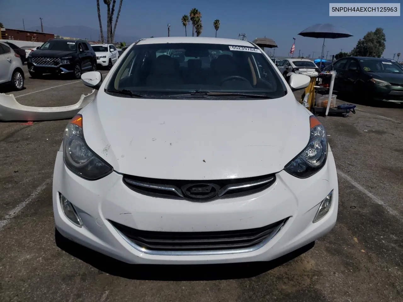 5NPDH4AEXCH125963 2012 Hyundai Elantra Gls