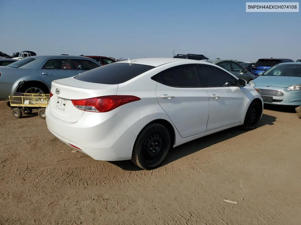 5NPDH4AEXCH074108 2012 Hyundai Elantra Gls