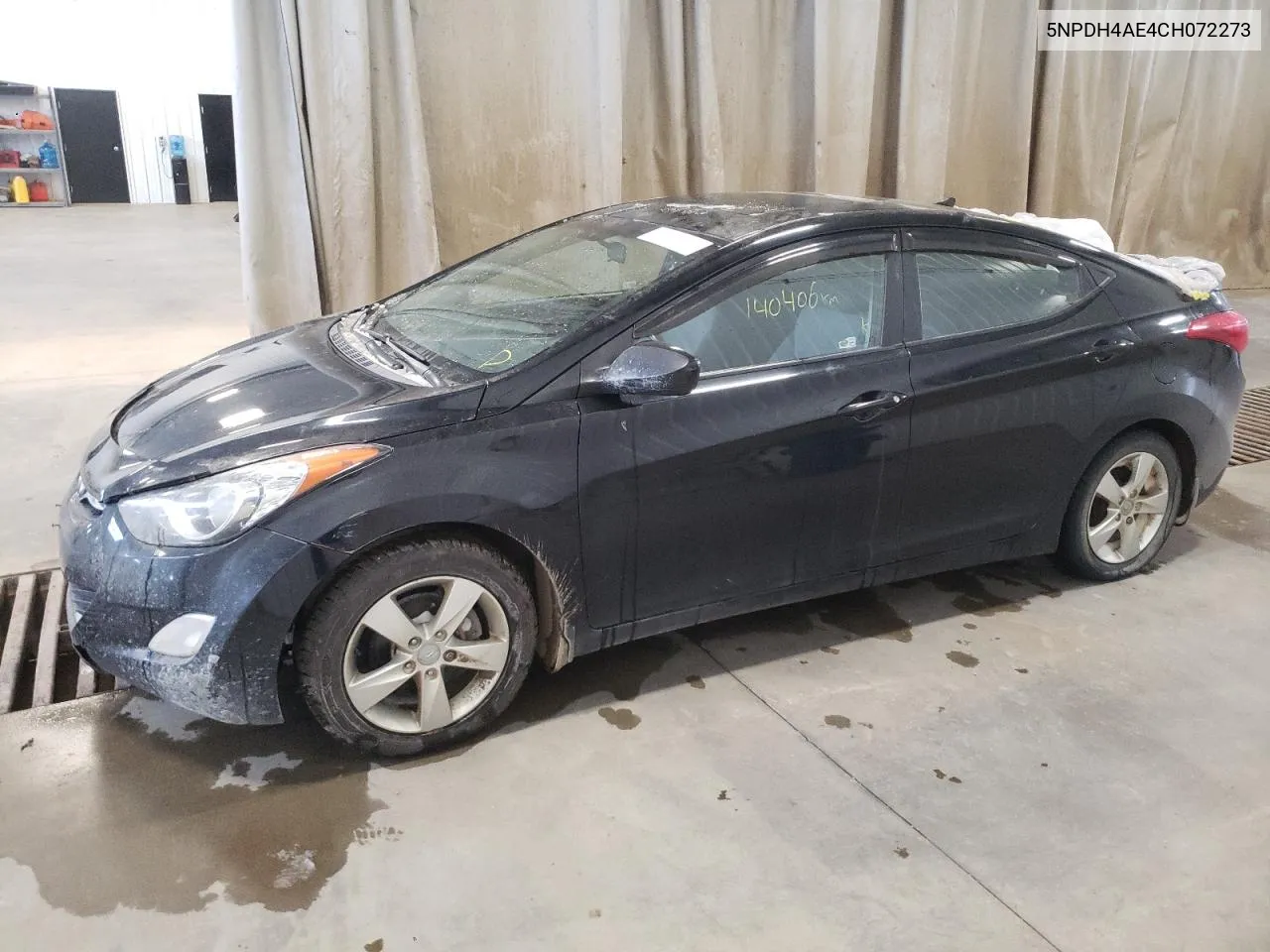 2012 Hyundai Elantra Gls VIN: 5NPDH4AE4CH072273 Lot: 66422772