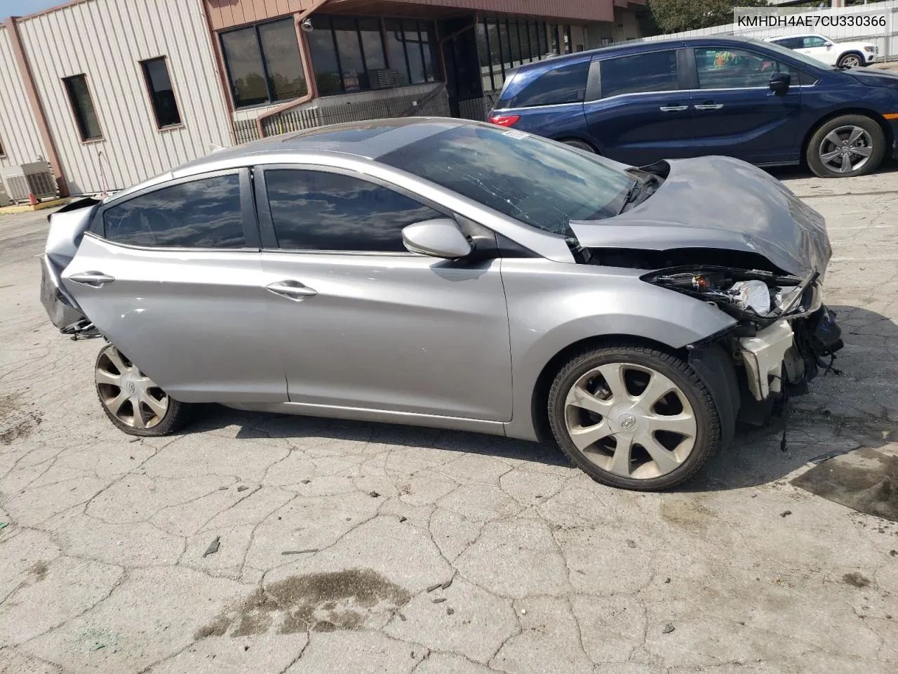 2012 Hyundai Elantra Gls VIN: KMHDH4AE7CU330366 Lot: 66878574