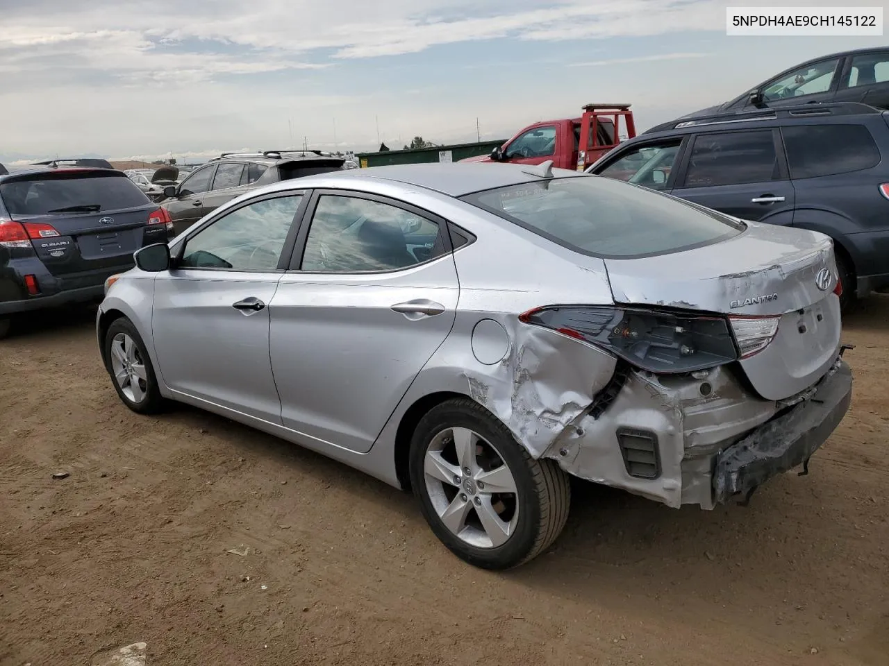 2012 Hyundai Elantra Gls VIN: 5NPDH4AE9CH145122 Lot: 67039984