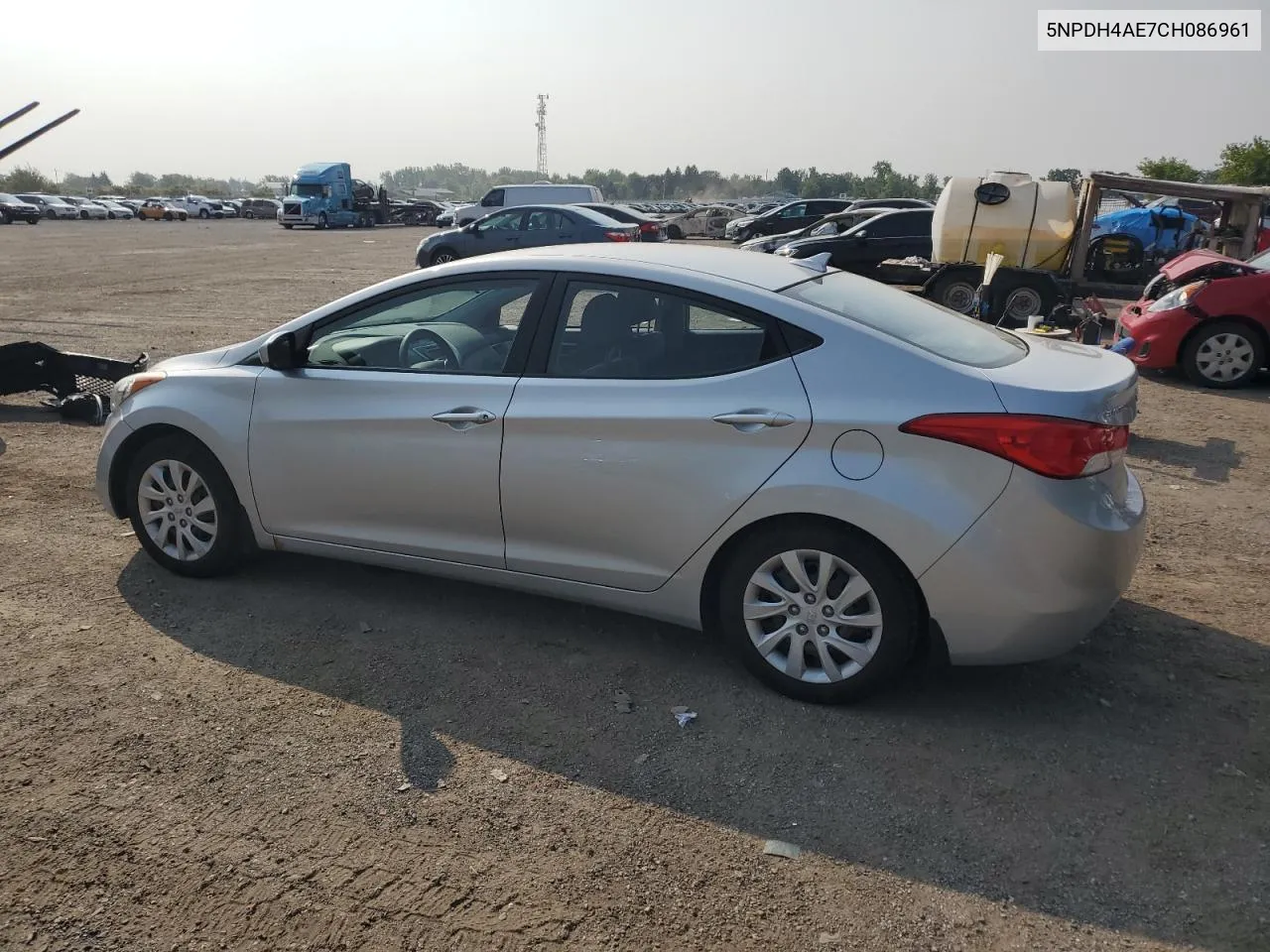 2012 Hyundai Elantra Gls VIN: 5NPDH4AE7CH086961 Lot: 67469294