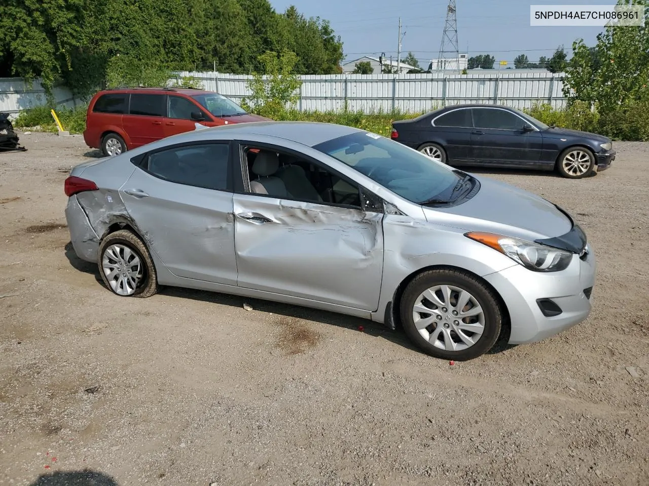 5NPDH4AE7CH086961 2012 Hyundai Elantra Gls