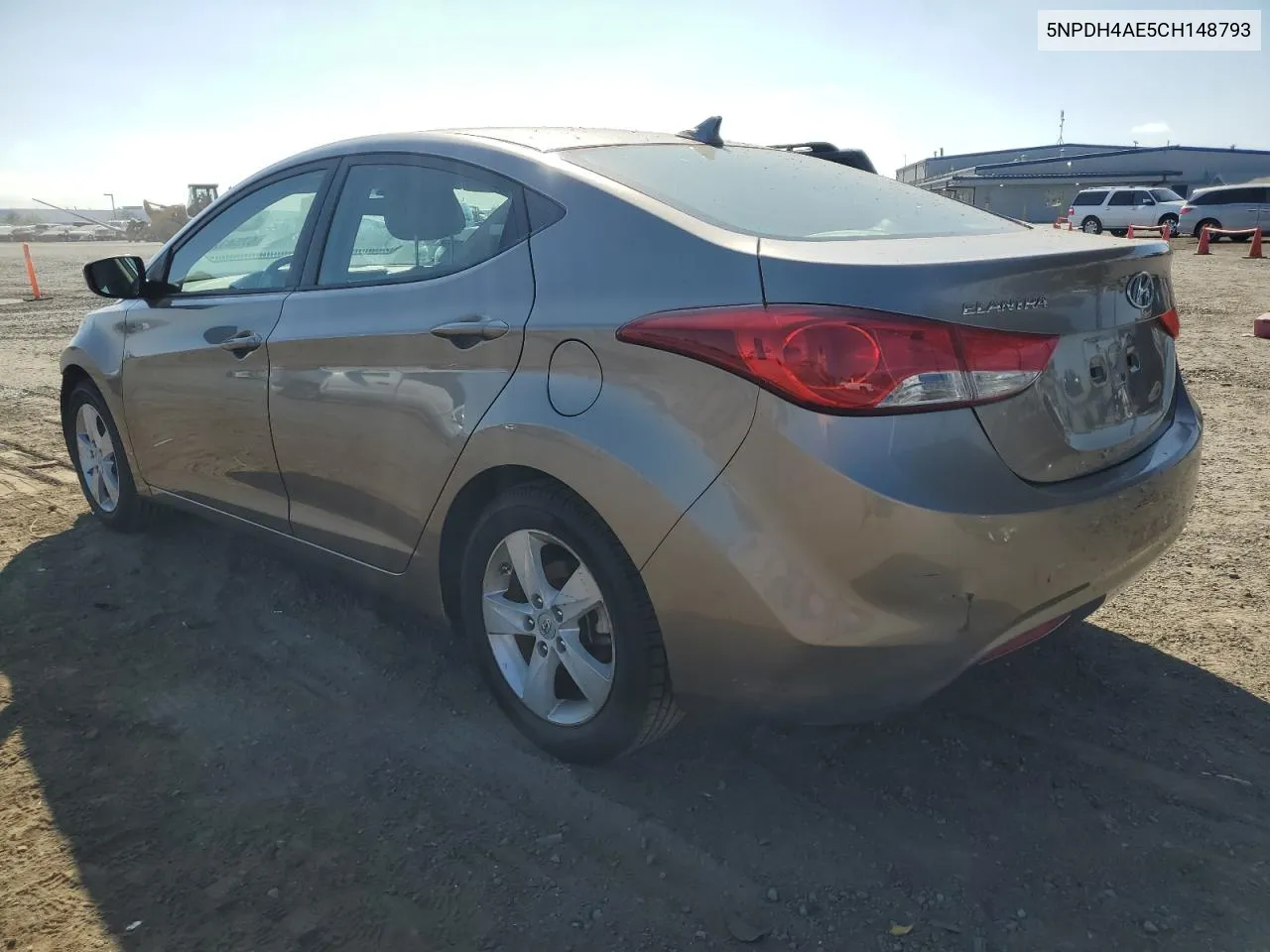 5NPDH4AE5CH148793 2012 Hyundai Elantra Gls