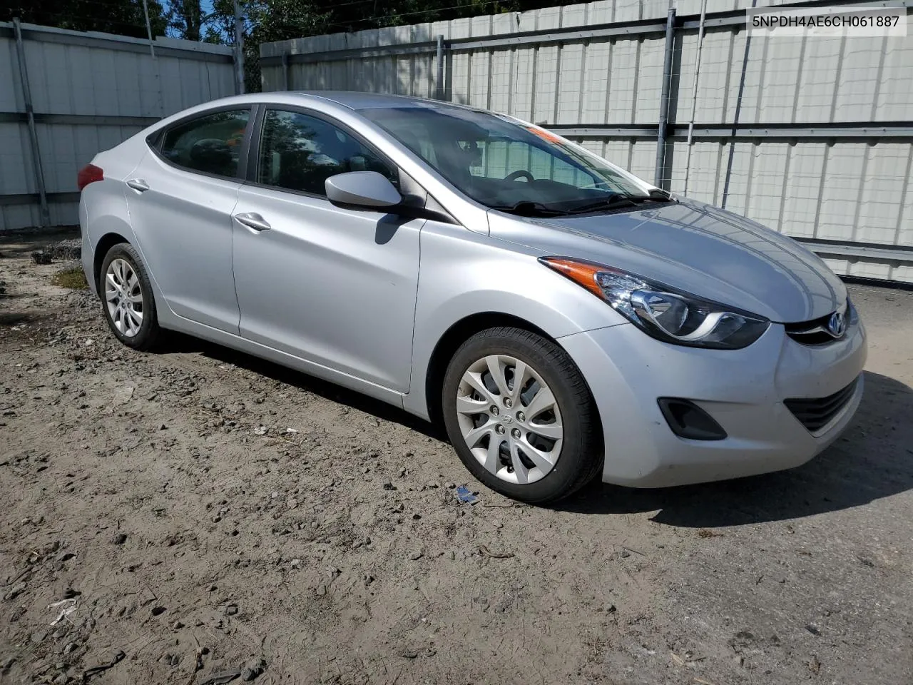 5NPDH4AE6CH061887 2012 Hyundai Elantra Gls