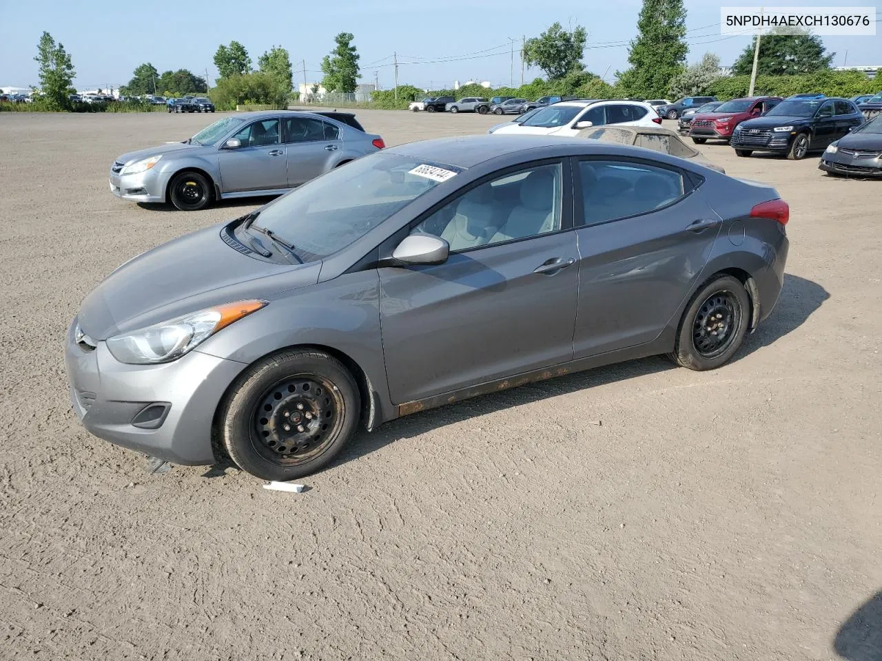 5NPDH4AEXCH130676 2012 Hyundai Elantra Gls