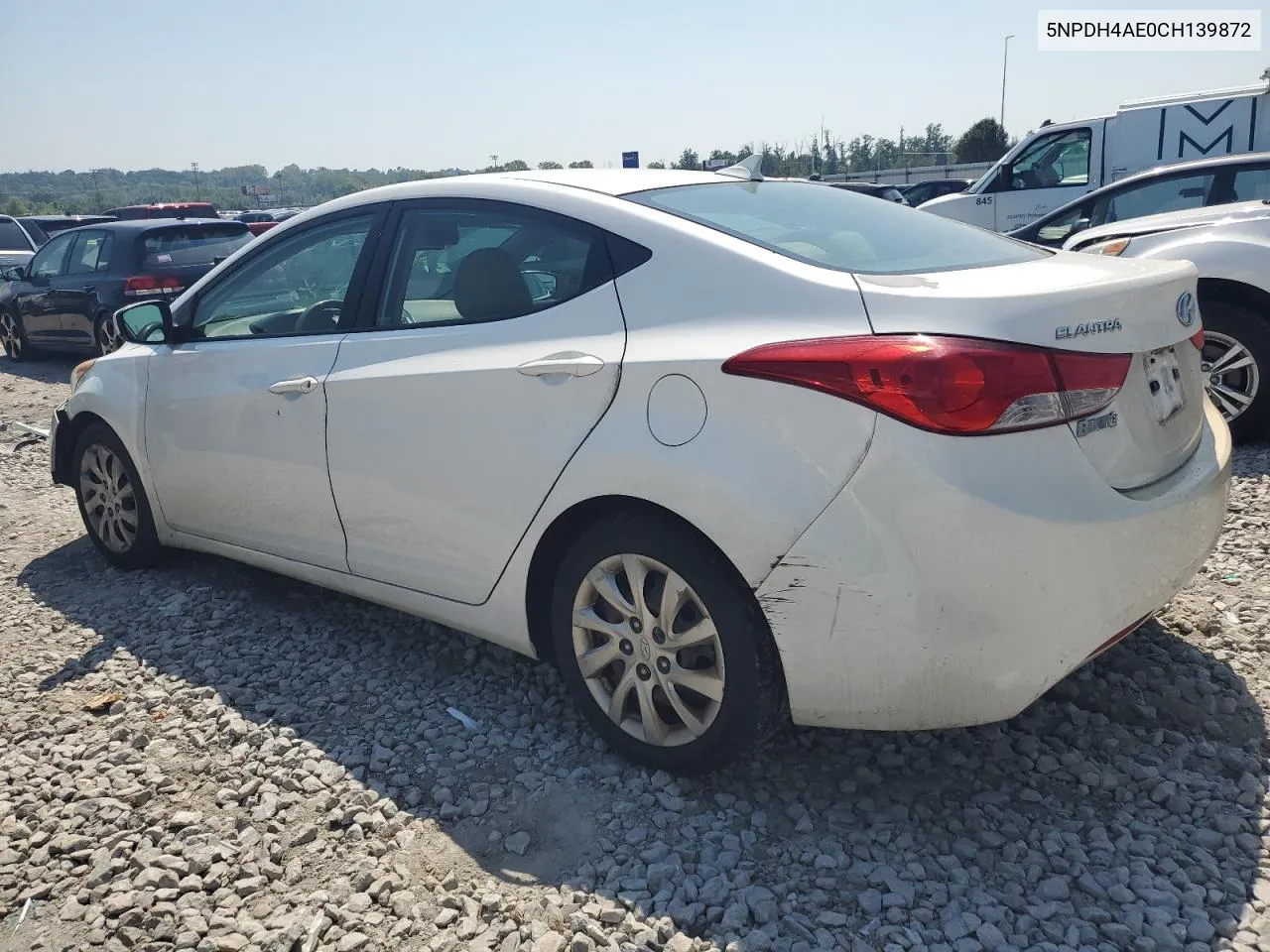 5NPDH4AE0CH139872 2012 Hyundai Elantra Gls