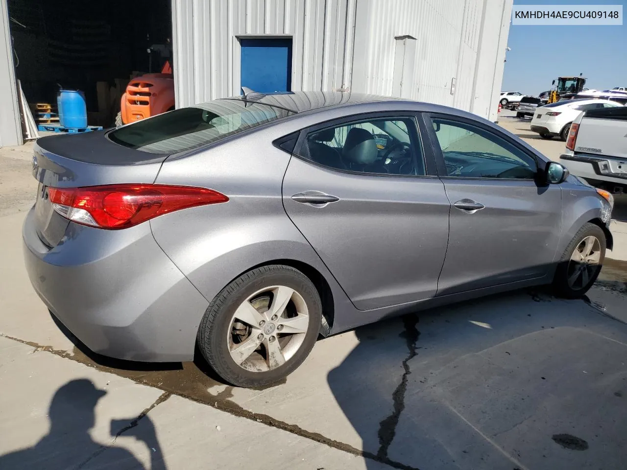 KMHDH4AE9CU409148 2012 Hyundai Elantra Gls