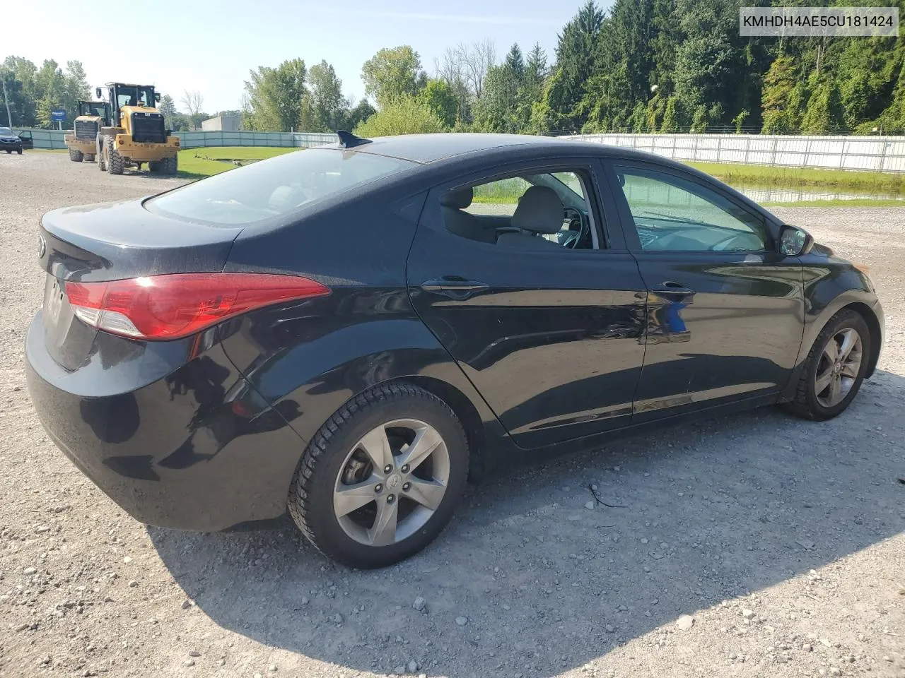 KMHDH4AE5CU181424 2012 Hyundai Elantra Gls