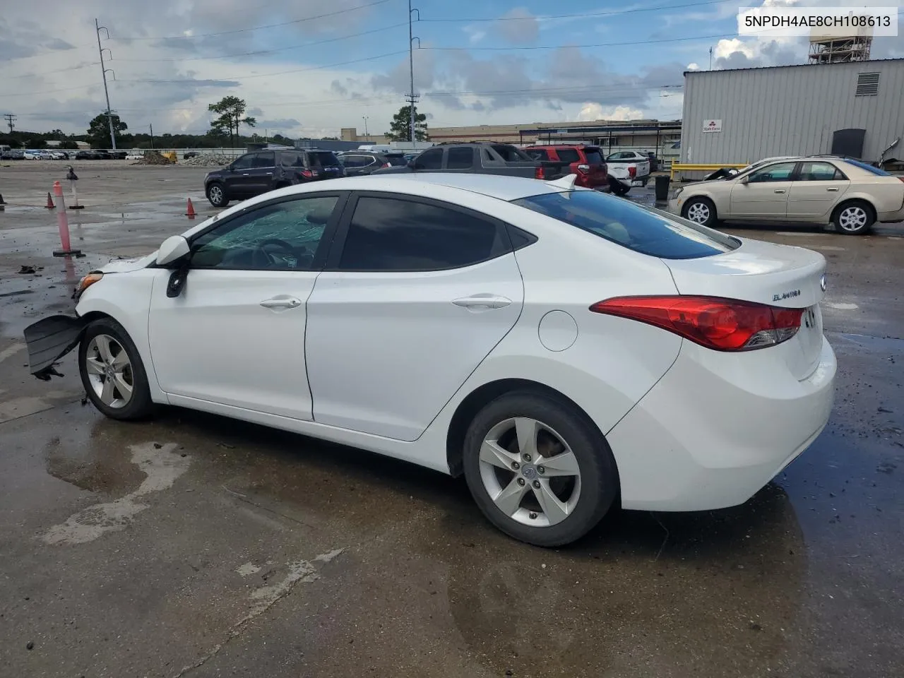 5NPDH4AE8CH108613 2012 Hyundai Elantra Gls