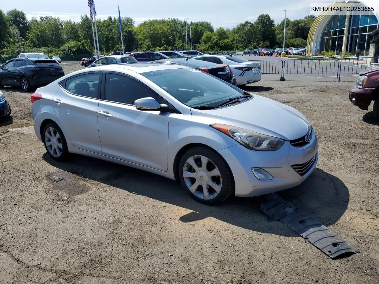 2012 Hyundai Elantra Gls VIN: KMHDH4AE1CU253655 Lot: 69365404