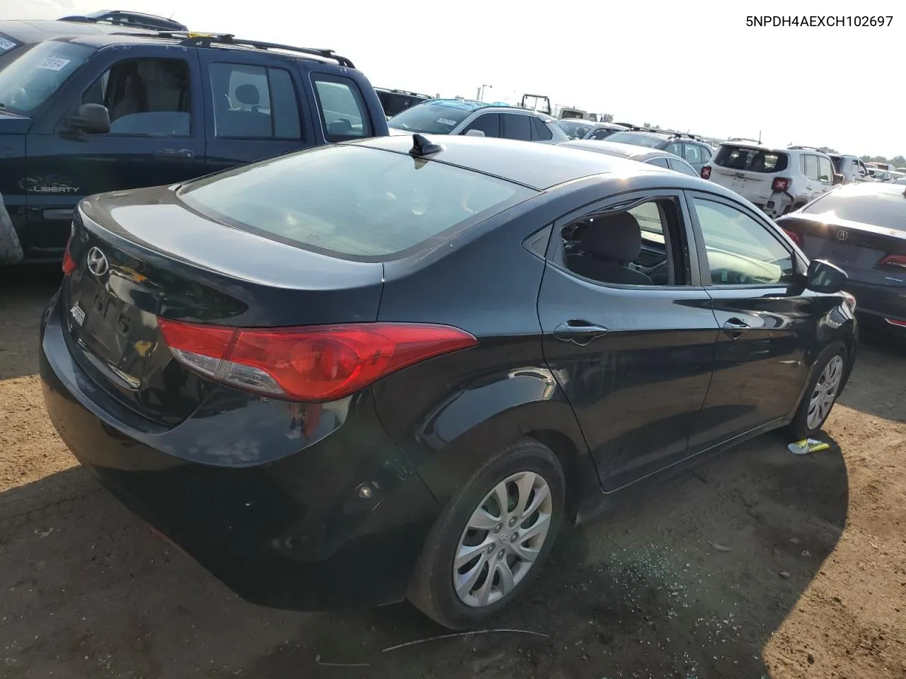 5NPDH4AEXCH102697 2012 Hyundai Elantra Gls