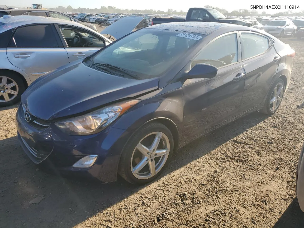 5NPDH4AEXCH110914 2012 Hyundai Elantra Gls