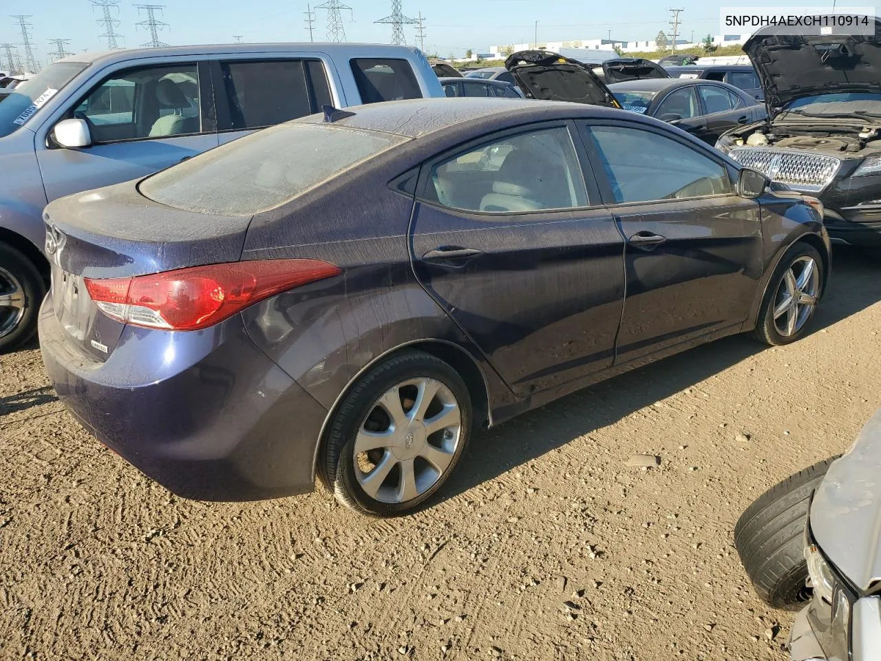 5NPDH4AEXCH110914 2012 Hyundai Elantra Gls